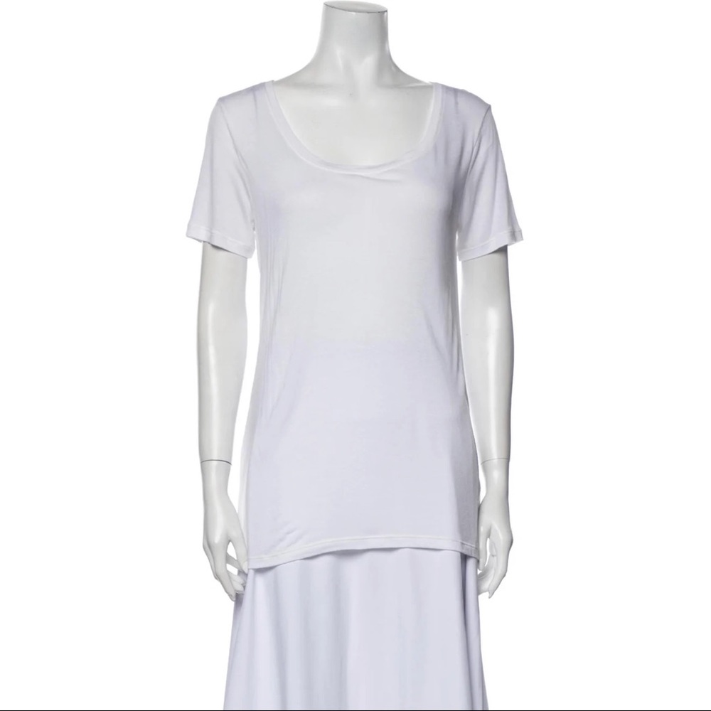 The Kooples Scoop Neck Short Sleeve T-Shirt Medium